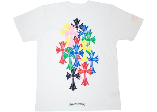 Chrome Hearts Multi Color Cross T-shirt